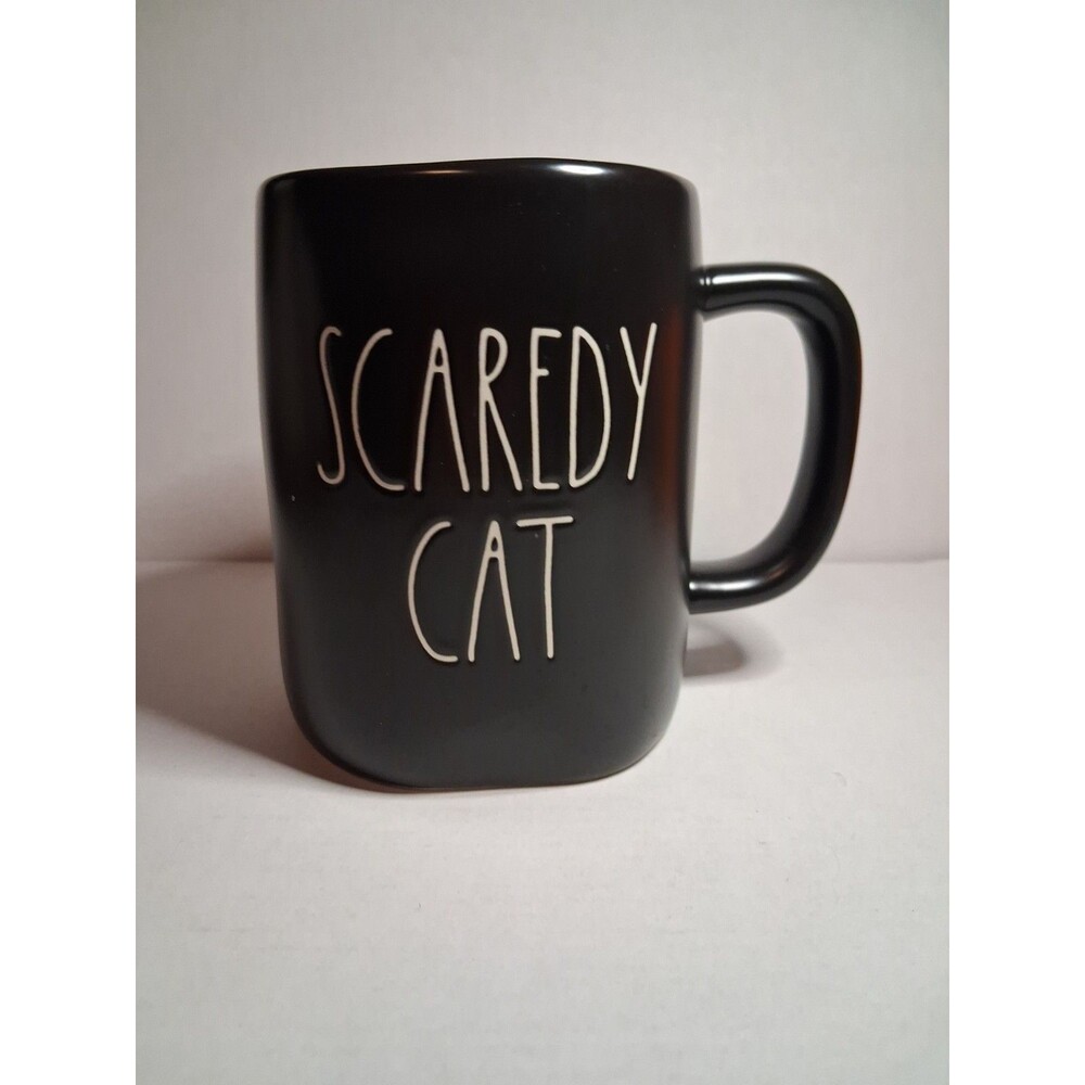 Rae Dunn " Scaredy Cat " Ceramic Mug